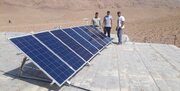 نصب۸۰ پنل خورشیدی حمایتی ویژه مددجویان کمیته امداد در کردستان