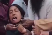ببینید | ضجه‌های دلخراش دختر جوان به خاطر ازدواج اجباری در پاکستان