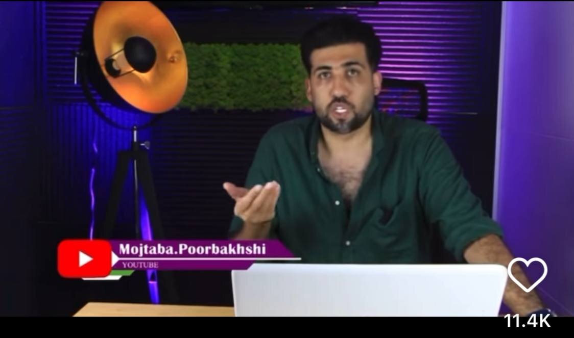 عکس | رونمایی مجری اخراجی تلویزیون از رسانه تصویری جدیدش