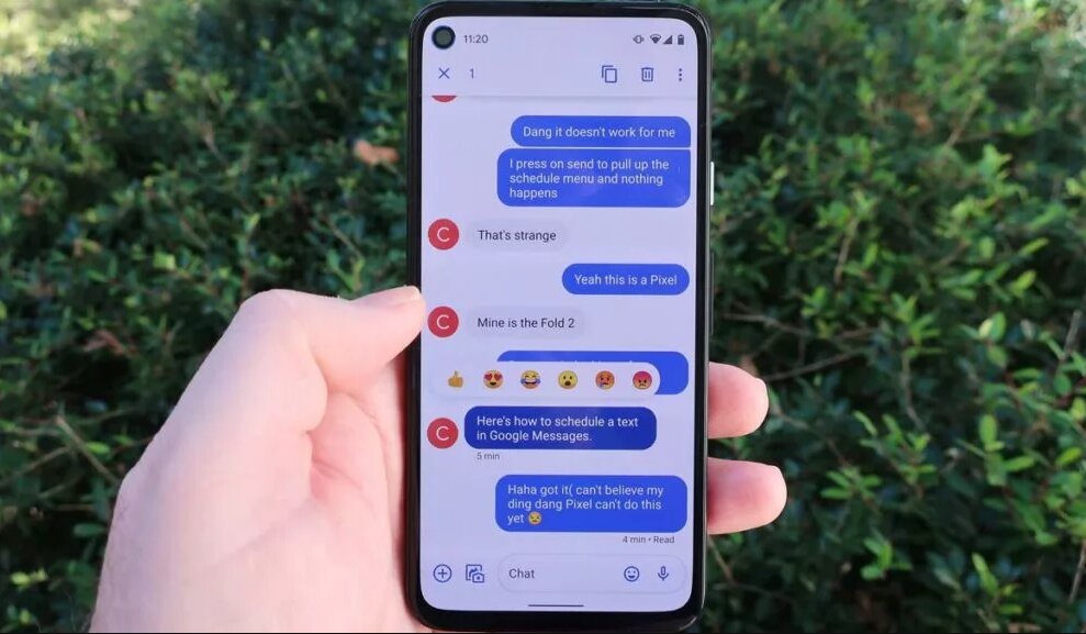 «Google Messages» از «واتساپ» کپیبردای کرد