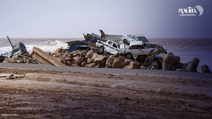 سیل مرگبار در لیبی از نگاه لنز دوربین خبرنگاران