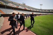 عکس| بازید سرپرست وزارت ورزش از ورزشگاه آزادی در آستانه دیدار پرسپولیس - النصر