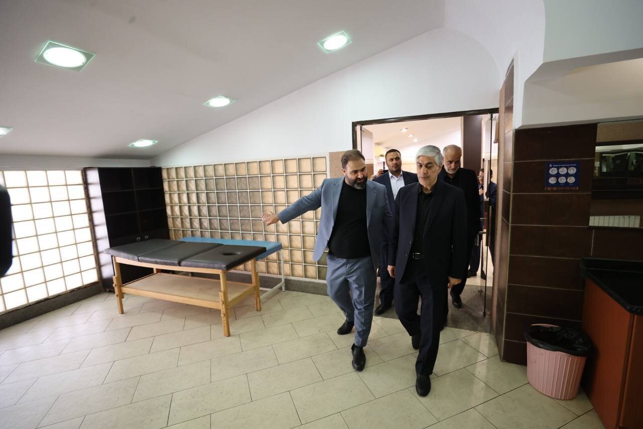 عکس| بازید سرپرست وزارت ورزش از ورزشگاه آزادی در آستانه دیدار پرسپولیس - النصر