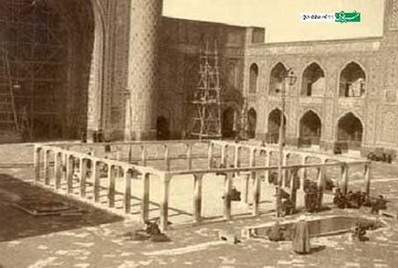 قدیمی‌ترین عکس‌هایی  که از حرم مطهر رضوی ثبت شده است