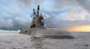 روسیه یک زیردریایی هسته‌ای جدید به ناوگان دریایی خود می‌آورد/ عکس