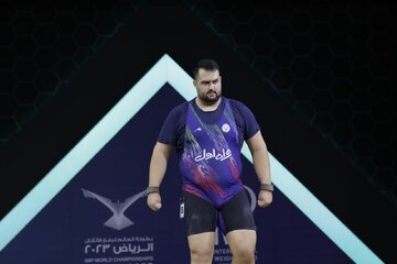 مدال برنز دوضرب برای وزنه‌بردار ایران