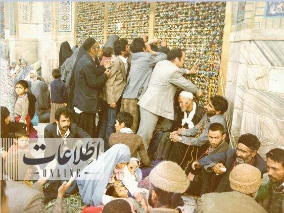 عکس‌های منتشرنشده اطراف حرم امام رضا در ۱۳۵۶