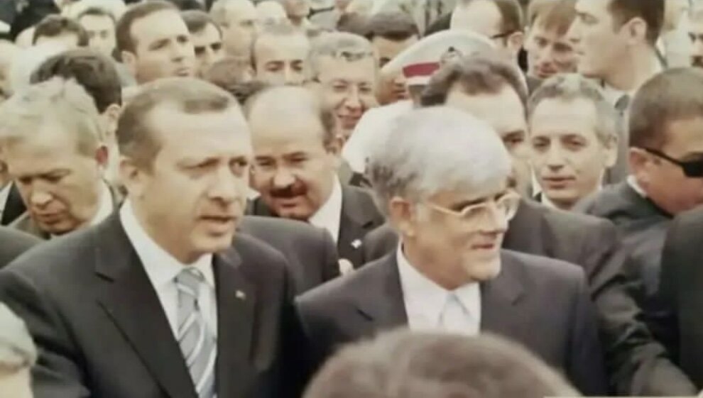 عکس دیده‌ نشده از محمدرضا عارف و اردوغان