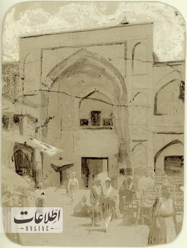 عکس ورودی حرم حضرت عباس(ع)؛ صدسال پیش