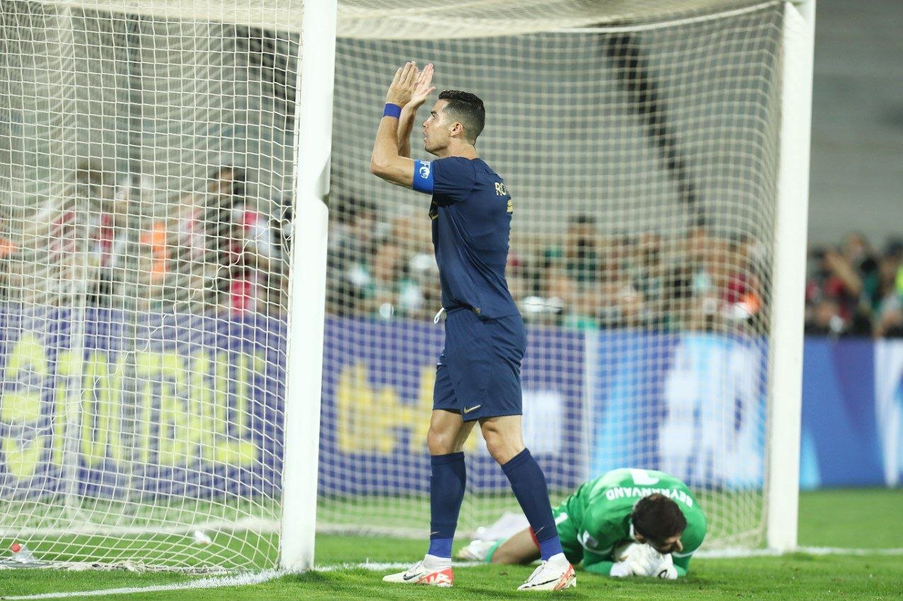 عکس| فریم به فریم با حسرت رونالدو مقابل پرسپولیس