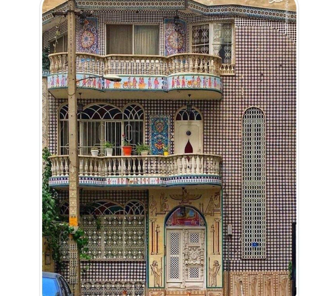 عکس | تصویری از زیباترین خانه تهران در خیابان ولیعصر