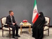همسر رئیسی: زنان در ایران برای حقوق خود مبارزه نکرده اند /از تحریم ها عبور می کنیم /زنان در ایران آرامش را ترجیح می‌دهند