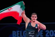 Iran’s Mirzazadeh wins gold medal at 2023 World Greco-Roman Wrestling Championships