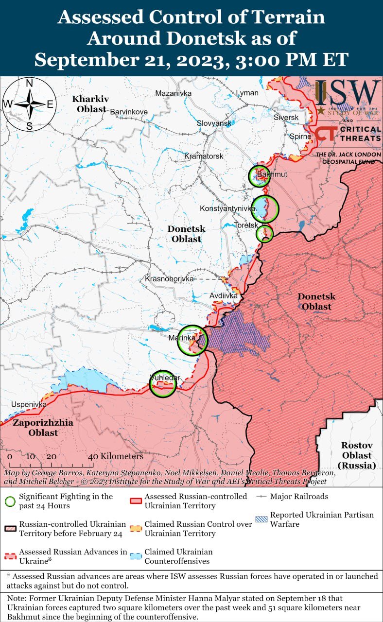 در جبهه‌های جنگ اوکراین و روسیه چه می‌گذرد؟/ نقشه+ جزئیات