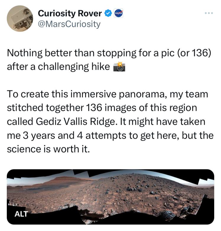 عکسهای "کنجکاوی" از مریخ، دانشمندان ناسا را حیرتزده کرد!