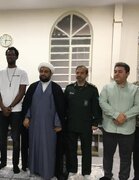 یک جوان نیجریه در بندر ماهشهر به دین مبین اسلام مشرف شد
