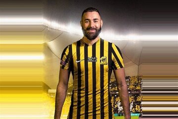 عکس | پس از رونالدو و نیمار؛ کریم بنزما در لباس عربی