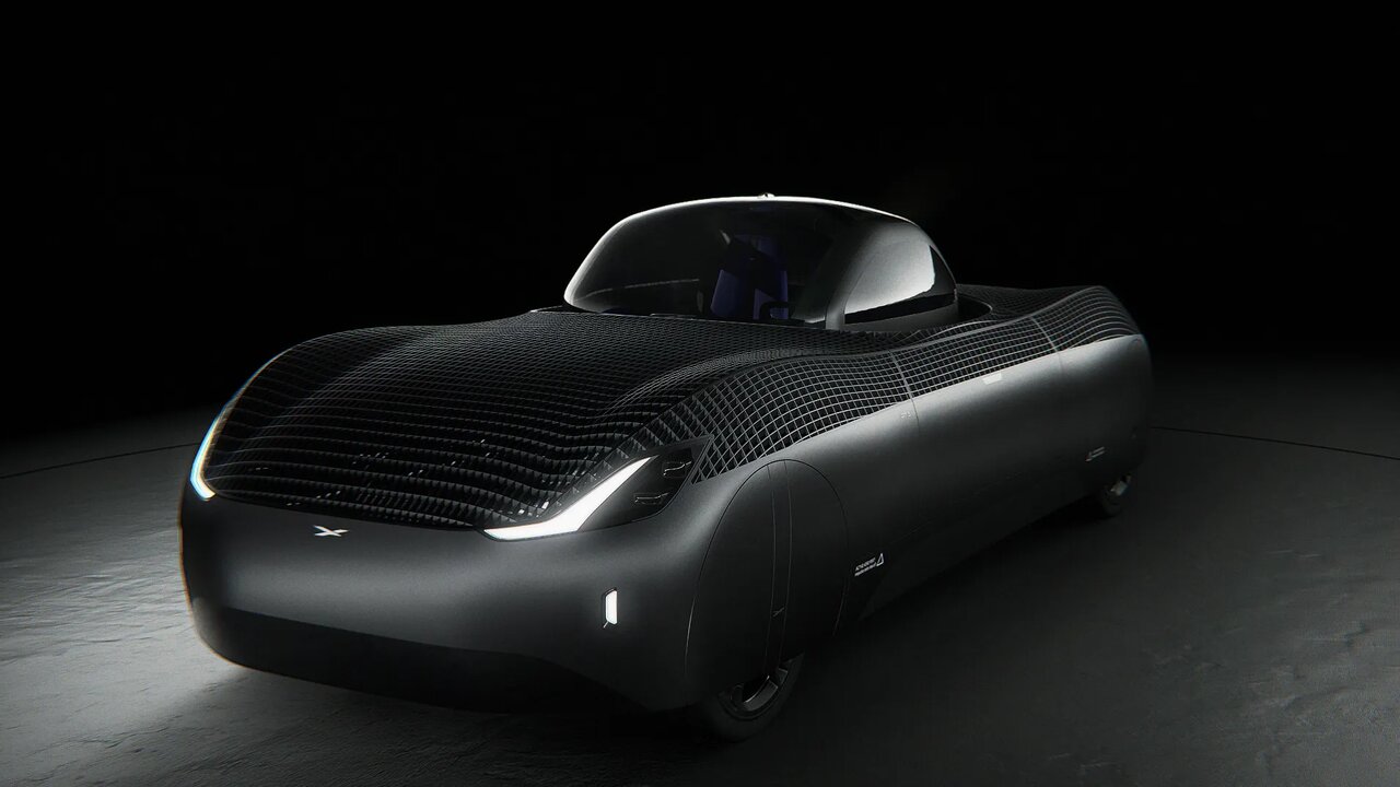 این خودروی پرندهای است که آیندگان سوار خواهند شد!/ عکس