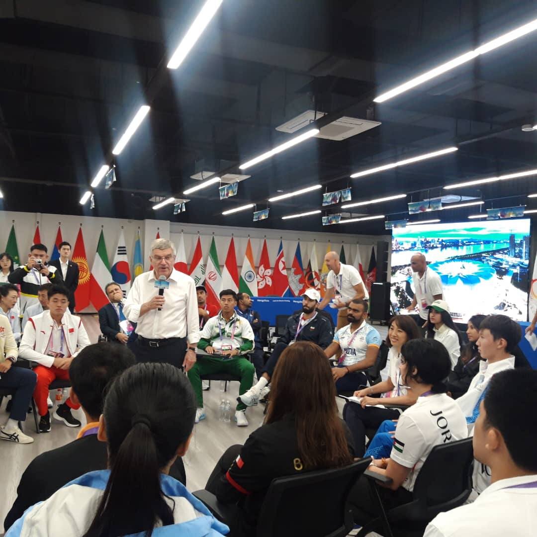 عکس | دیدار محمد موسوی با رییس کمیته بینالمللی المپیک 2