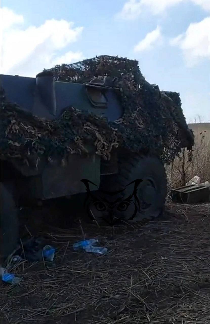 نفربر زرهی فرانسه منهدم شد/عکس