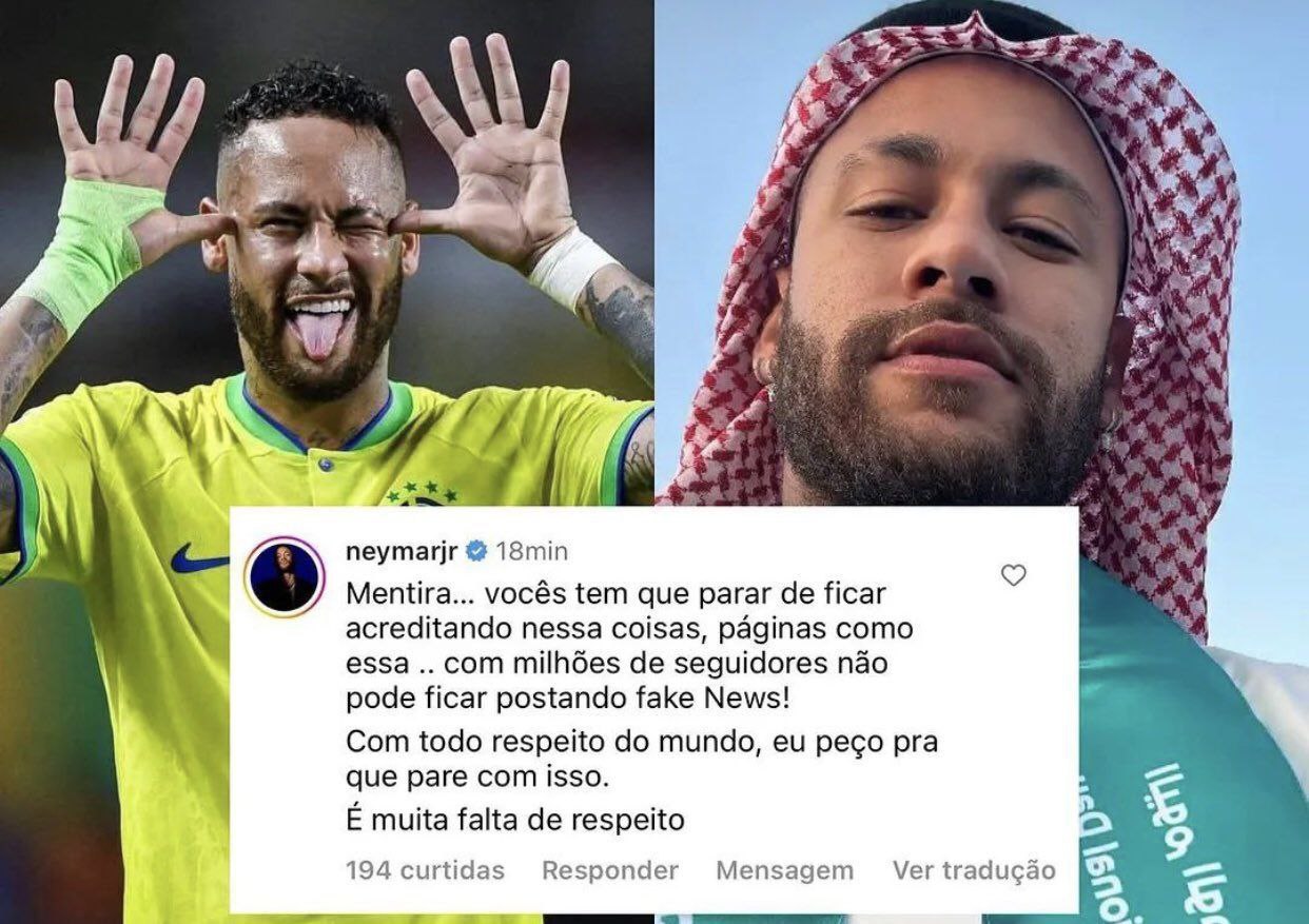 عکس | پایان شایعات جنجال نیمار با سرمربی الهلال 2