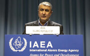 رئيس منظمة الطاقة الذرية الإيرانية: إيران لها الحق في الرد على غطرسة الکیان الصهيوني