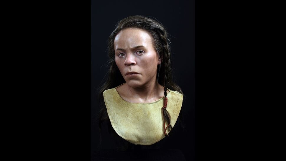 چهره زن جوانی که ۴ هزار سال پیش با سوءتغذیه مرده/ عکس