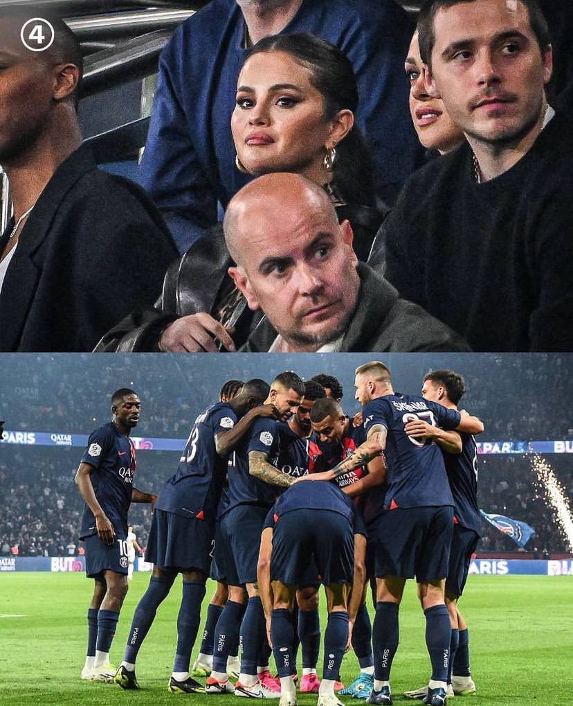 عکس| سلنا گومز تماشاگر بازی پاریسن ژرمن