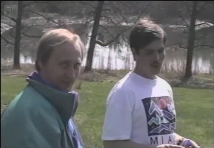 تصاویر نایاب از جوانی پوتین با گرمکن و موی پرپشت!/عکس