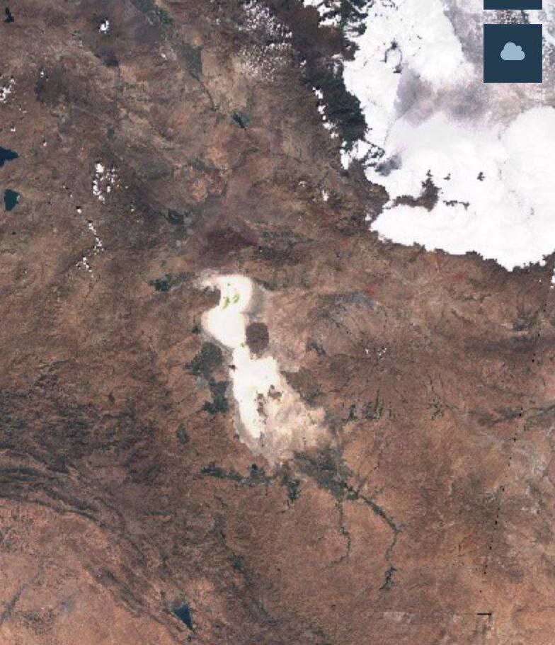 عکس | تصویری غم‌انگیز از وضعیت دریاچه ارومیه!