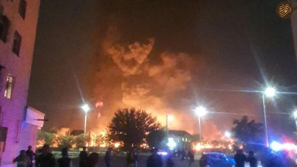 انفجار مهیب در پایتخت ازبکستان/ عکس