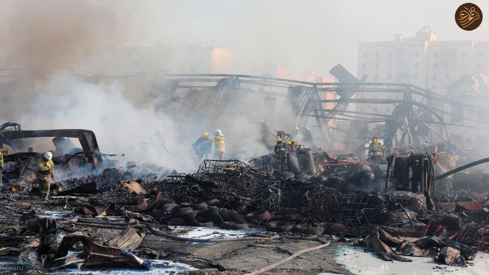 انفجار مهیب در پایتخت ازبکستان/ عکس