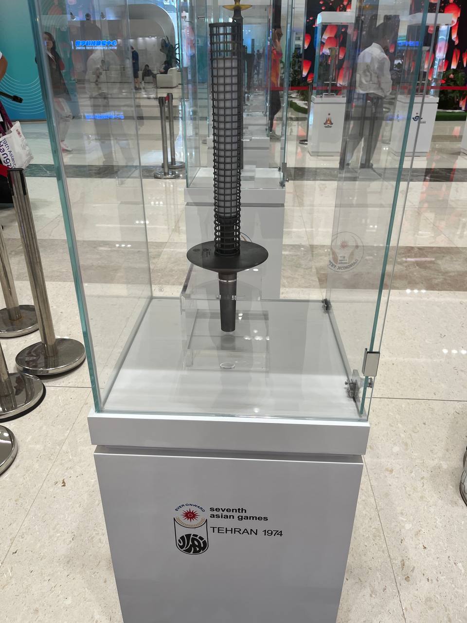 عکس| مشعل بازیهای آسیایی تهران در هانگژو