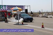 تصاویر| مسابقه کشوری اتومبیلرانی درگ (شتاب) در ارومیه