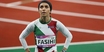 Sprinter Farzaneh Fasihi wins gold in Asia indoor Athletics