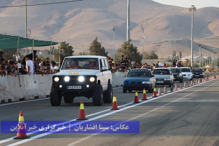 مسابقه کشوری اتومبیلرانی درگ (شتاب) در ارومیه