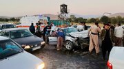 ببینید | تصادف سنگین شب گذشته در کوهسار شیراز؛ خرد شدن خودروی ال۹۰