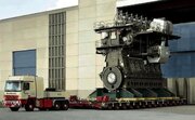 بزرگترین موتور جهان با ابعادی باورنکردنی/ عکس