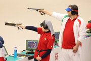 Iranian team wins bronze in pistol mixed in Asian Games