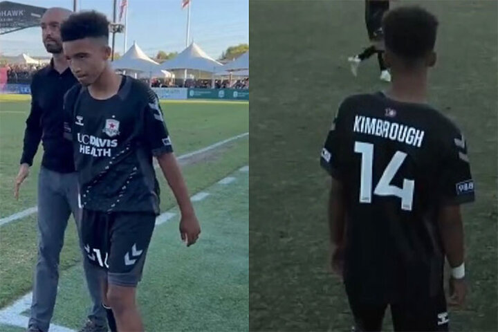 ببینید | ویدیویی پربازدید از جوان‌ترین بازیکن حرفه‌ای فوتبال تاریخ آمریکا