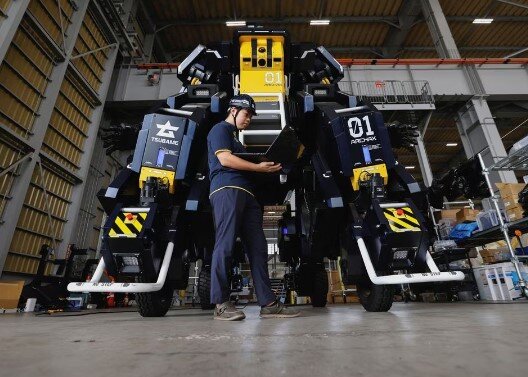 شاهکار جدید ژاپنی، ربات غولپیکر شبیه به یک شخصیت کارتونی/ عکس