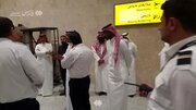ببینید | حضور معنادار سفیر عربستان برای بدرقه الاتحاد در فرودگاه