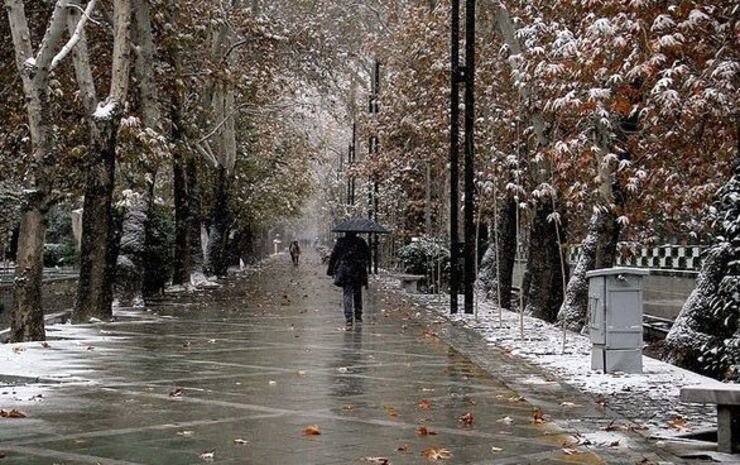 - بارش برف و باران در این استان‌ها/ سردترین شهر ایران کجاست؟