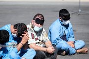 تصاویر | ژست جالب هانی کُرده در بازداشت پلیس!