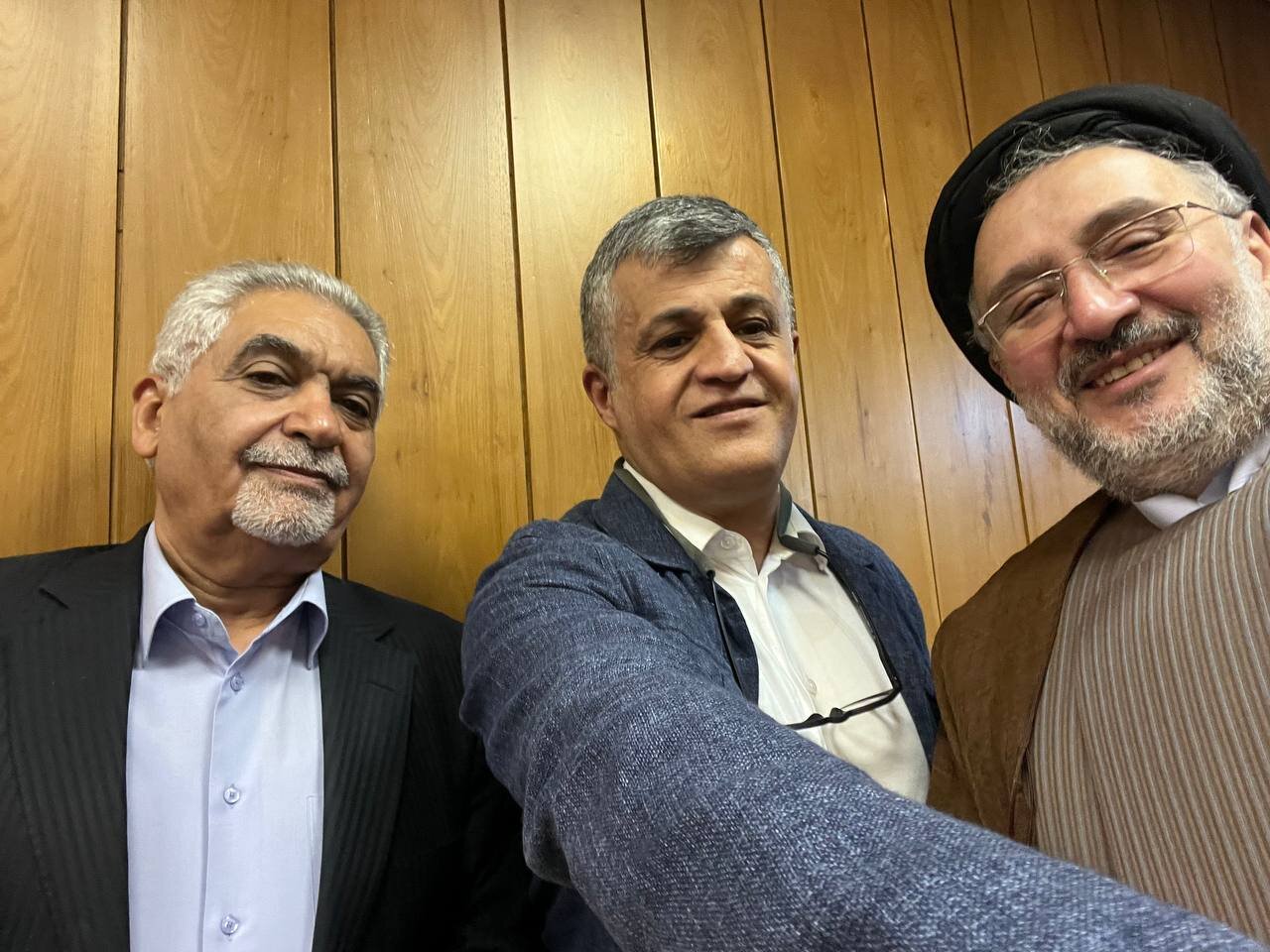 جشن تولد ۸۰ سالگی محمد هاشمی با حضور اصلاحطلب معروف +عکس