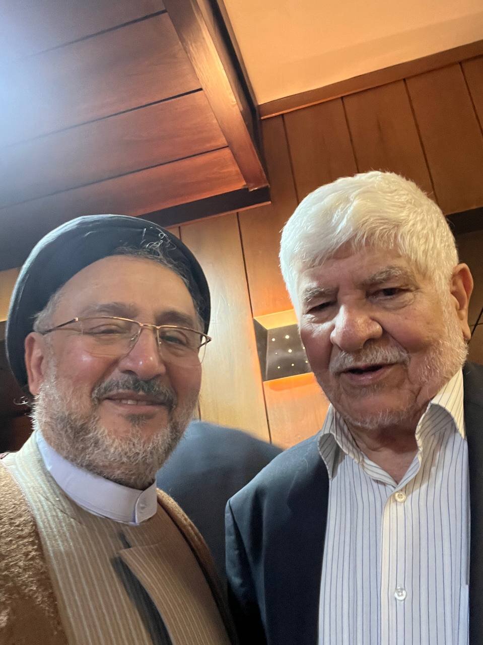جشن تولد ۸۰ سالگی محمد هاشمی با حضور اصلاح‌طلب معروف +عکس