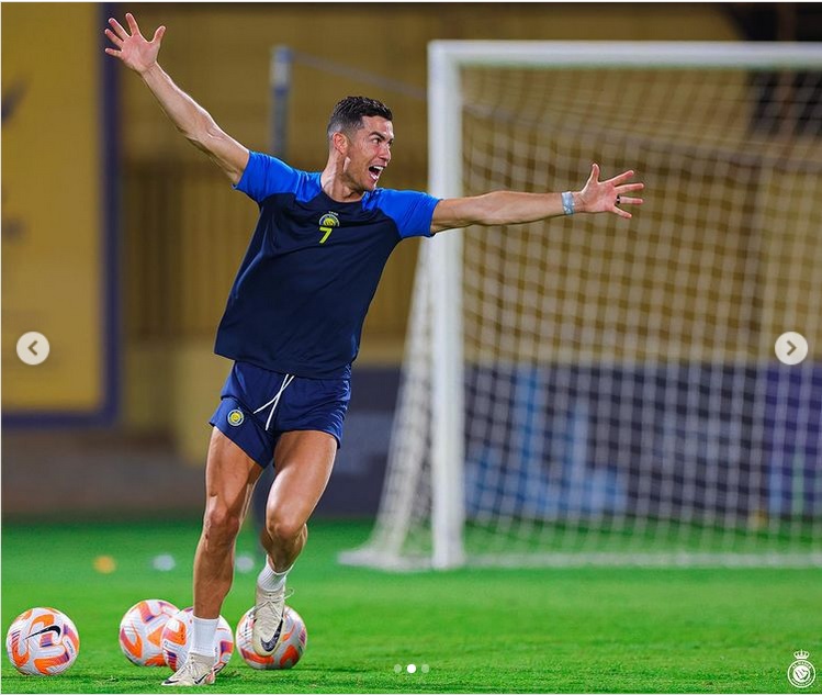 عکس| شوخی اینستاگرامی النصر با رونالدو