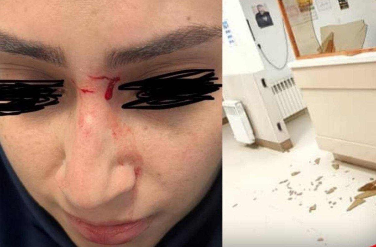 ضرب و شتم یک پرستار در تالش / عکس 2