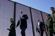 ببینید | بازدید بایدن از دیوار مرزی آمریکا با مکزیک