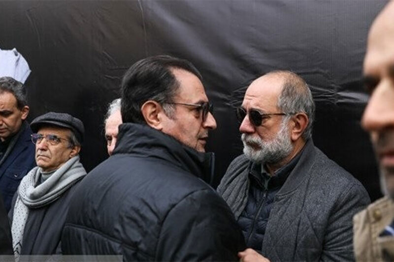 عکس | قابی تلخ از محب اهری، امین تارخ، آتیلا پسیانی و داوود رشیدی؛ ستارههایی که پر کشیدند